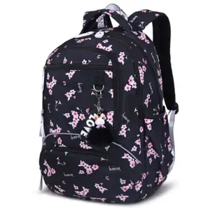 Sac à Dos Femme College Scolaire Sac Toile Sac à Dos Sac École Ado Fil... pas cher