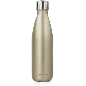 Bouteille isotherme - YOKO DESIGN - 500 ml - Doré mat - Inox - Mixte pas cher