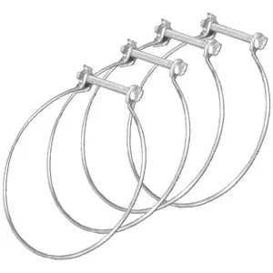 Unelvent Collier de serrage monofil en acier zingué COF80 - Diamètre 80mm - Vendu par 4 pas cher