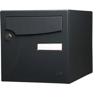 Comparateur de prix : Boîte aux lettres normalisée 2 portes extérieur RENZ acier anthracite ...