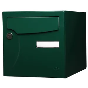 Boîte aux lettres - RENZ - Normalisée - 1 porte - Extérieur - Vert pas cher