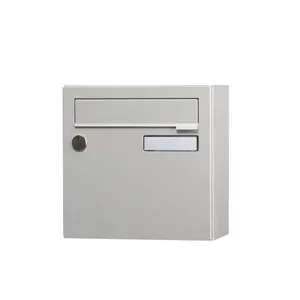 Renz - Boîte aux lettres compacte 1 porte extérieur acier gris matVendu parmanomano