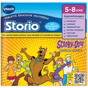 VTECH Jeu Storio Scooby Doo pas cher
