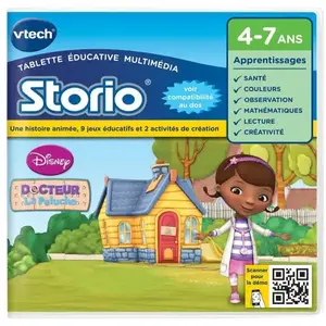 VTECH - Jeu Éducatif Storio - Doc La Peluche pas cher