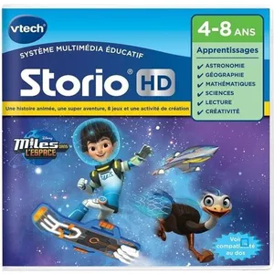 VTech Storio Jeu Hd Storio - Miles Dans L'espace pas cher