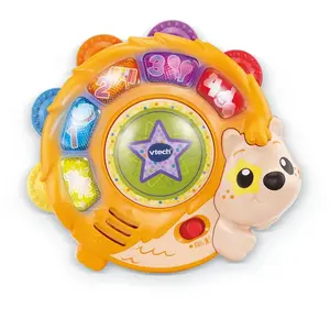 VTECH BABY - SUPER TAMBOURIN LUMI MAGIQUE - Multicolore pas cher