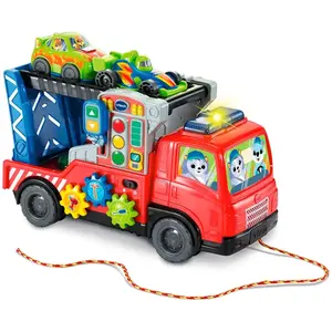 Vtech Remorque Porte-voitures Pour Chargement Et Déchargement Version ... pas cher
