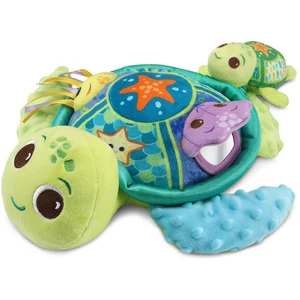 Vtech Tortue Et Les Textures Et Sensations En Peluche De Votre Bébé Résonnent pas cher