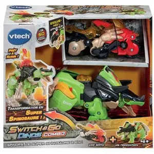 Robot éducatif Vtech Switch & Go Dinos Combo Snipops, Le Super Spinosa... pas cher