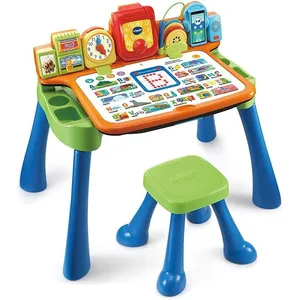 Jeu électronique Vtech MagiBureau interactif et musical 6 en 1 Bleu pas cher
