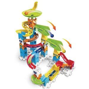 Vtech Jeu De Construction Marble Rush Double Drop Set (950529632) 47 Pièces pas cher