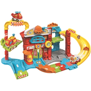 Comparateur de prix : VTech Maxi Fire Station met geluid - Voertuigen speelset