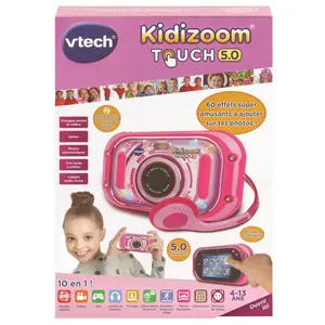 Vtech Kidizoom Touch 5.0 Rose - Appareil Photo Pour Enfants pas cher