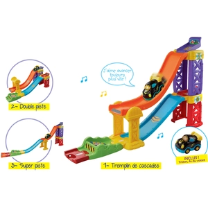 Comparateur de prix : Tremplin Super Cascades Vtech Tut Tut Bolides