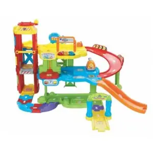 Garage de voitures - VTECH - VTech 80-180004 - Multi - 1 à 5 ans - 75,3 cm de large pas cher