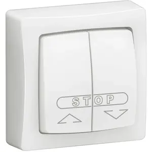 Double poussoir en saillie pour volets roulants - LEGRAND - 086010L pas cher