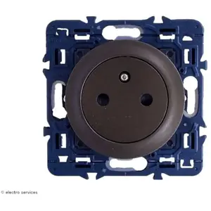 Legrand Prise LEGRAND Celiane 2P+T affleurante 16A Coloris Graphite pas cher