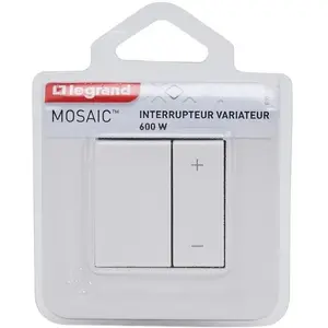 LEGRAND - Mosaic écovariateur toutes charges blanc completVendu parcdiscount