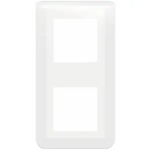 Comparateur de prix : LEGRAND Plaque de finition 2x2 modules - verticale - Spéciale rénovation - Mosaic - Blanc - 078854L - Legra