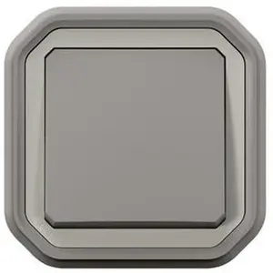 Comparateur de prix : LEGRAND Interrupteur ou va-et-vient 10AX 250V Plexo composable gris (069511L)