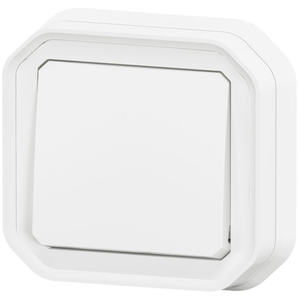 Legrand PLEXO New Cache pour commutateur 1-fois en saillie pour locaux humides, montage par clip., Bouton + interrupteur pas cher