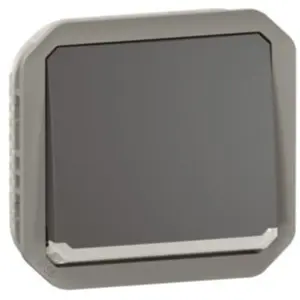 Comparateur de prix : LEGRAND Interrupteur ou va-et-vient lumineux 10AX 250V Plexo composable anthracite (069803L)