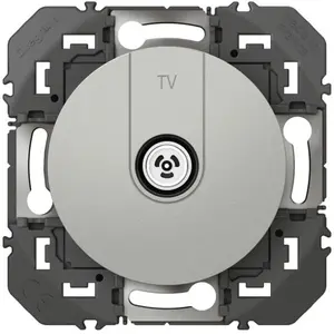 LEGRAND - Prise tv simple alu composable Dooxie pas cher