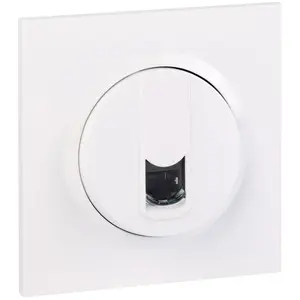Legrand - Dooxie Prise RJ45 catégorie 6 ftp dooxie one livré avec plaque carrée blanche pas cher
