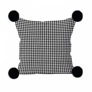 Coussin en polaire microfibre 45X45 cm victoria, par Soleil d'ocre pas cher