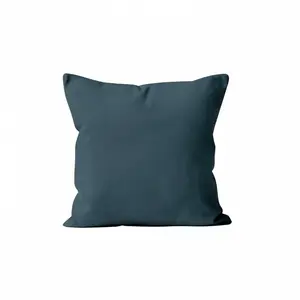 Soleil d'ocre, ALIX Housse de coussin Polyester Bleu celadon 40x40 cm pas cher