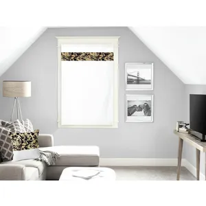 Soleil d'ocre Brise-bise, Blanc, 60 x 120 cm
