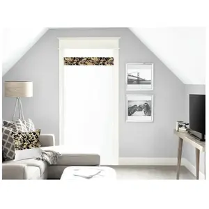 Voile porte-fenêtre en coton 70x200 cm mayline, par Soleil d'Ocre