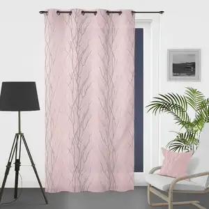 Rideau oeillet 135x250 cm Liane rose, par soleil d'ocreVendu parrakuten