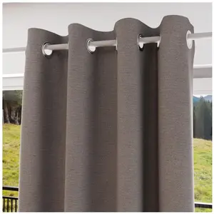 Comparateur de prix : Soleil d'ocre, Eclipse Rideau 100% occultant, PVC, Taupe, 135x250 cm