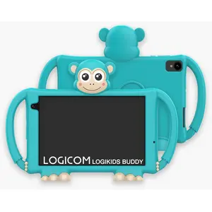 Tablettte tactile enfants Logicom Logikids Buddy 8" 64 Go Bleu pas cher