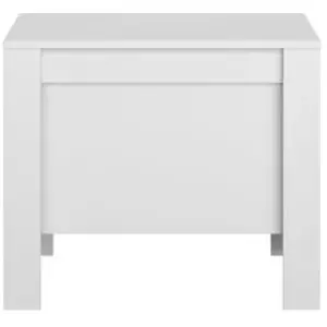 DIAGONE Table console extensible effet bois chêne ou blanc matière résistante pas cher