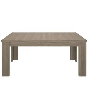 Table rectangle effet bois chêne reed avec allonge