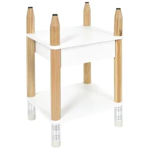 Table de chevet pour enfant blanche pas cher