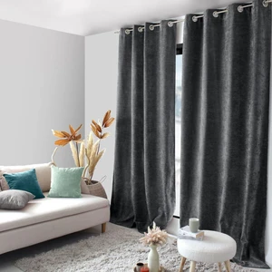 DECOSTARS Rideau thermique isolant verso polaire 140x260cm pas cher
