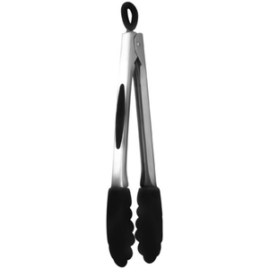 Mastrad F16800 Pince Acier et Silicone 30 cm Noir pas cher