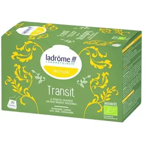 Ladrôme Infusion Transit Bio 20 sachets pas cher