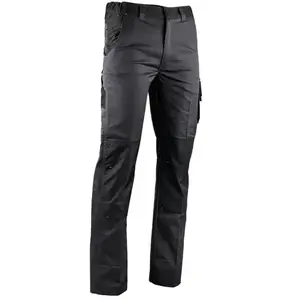 LMA Pantalon de travail bicolore imperméable avec genouillères LMA Vulcain Gris / Noir 42Vendu parrakuten