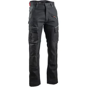 Comparateur de prix : Pantalon multipoches CORTEX Noir - LMA