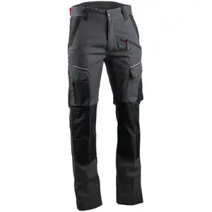 Comparateur de prix : LMA Pantalon stretch bicolore multipoches genouillères imperméable LMA COSMOS