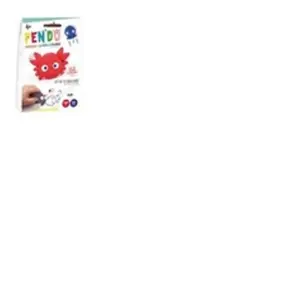 GRAINES CREATIVES - Pen'do aquatische doos wit rood blauw, modelleerki...