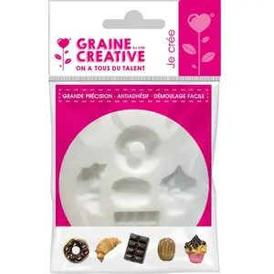 Loisirs Créatifs - Moule Silicone Diamètre 7cm - Gourmandises pas cher