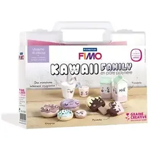 Fimo Malette KawaiI Family pas cher