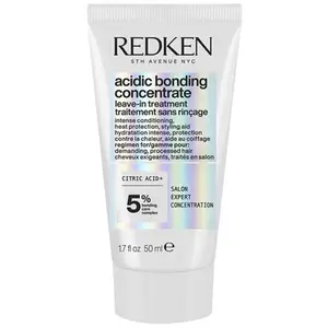 Redken Acidic Bonding Concentrate Tratamiento sin aclarado profesional sin sulfatos cabello dañado 50 ml pas cher