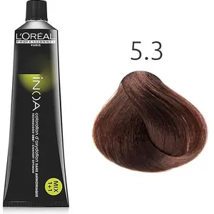 Loreal L'Oréal Professionnel Coloration d'oxydation sans ammoniaque 5.3F : Fondamentale Châtain Clair Doré Sans ammoniaque, 60ml pas cher