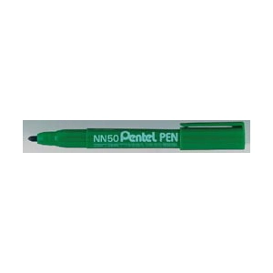 Pentel - marqueur permanent GREEN-LABEL NN50, vert pas cher
